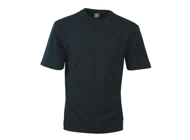 UMBRO Tee Basic Sort XL T-skjorte med rund hals og logo